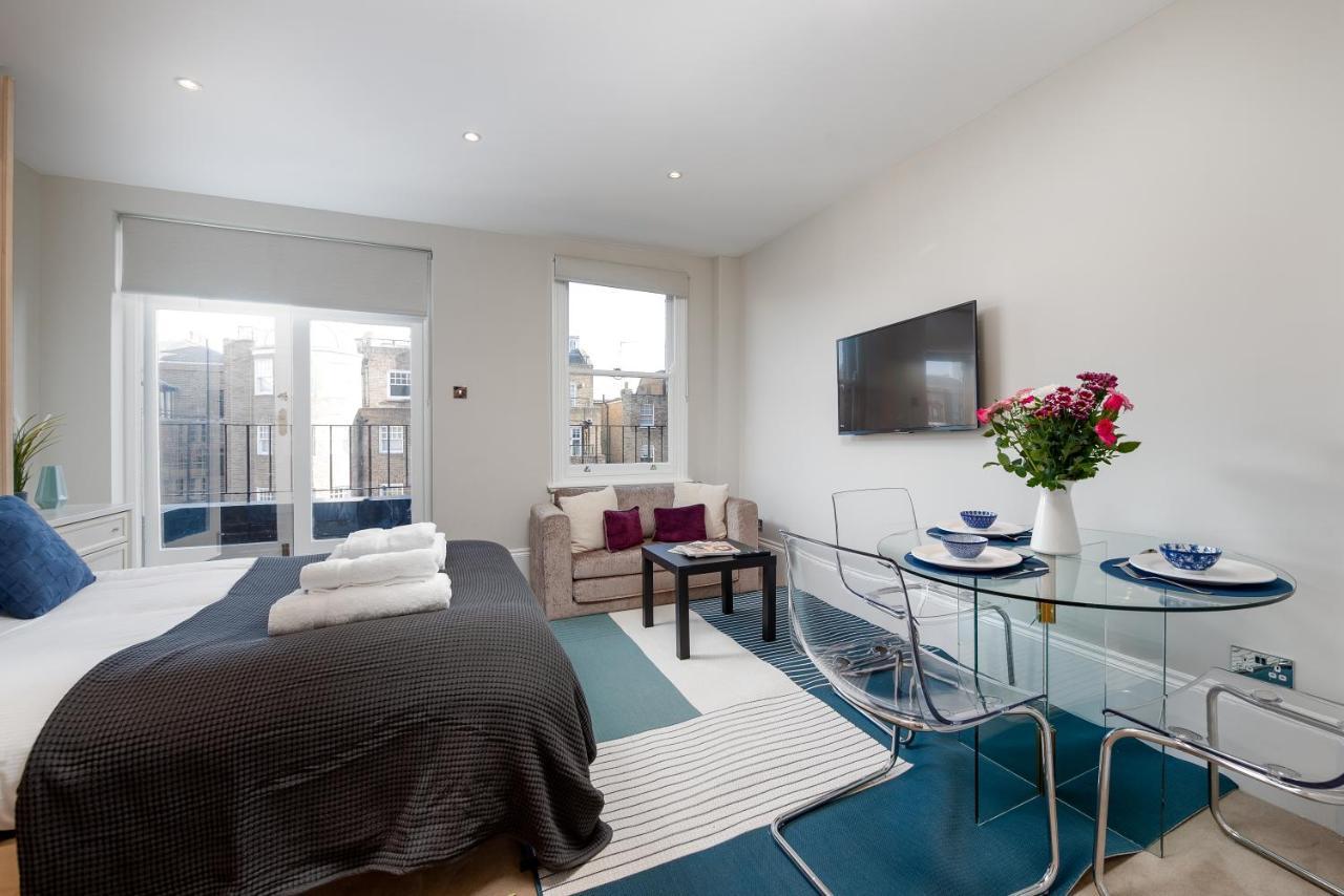 Capital Sloane Street Studio With Balcony Londyn Zewnętrze zdjęcie